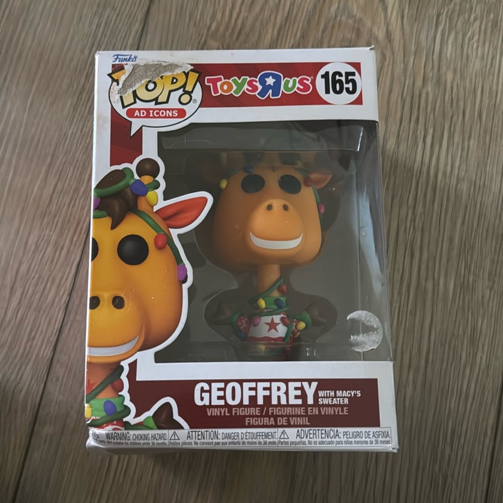 New in box Geoffrey POP.
